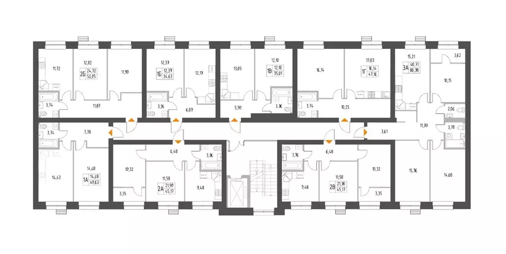 1-к кв. Татарстан, с. Высокая Гора Атмосфера жилой комплекс (34.63 м) - Фото 2