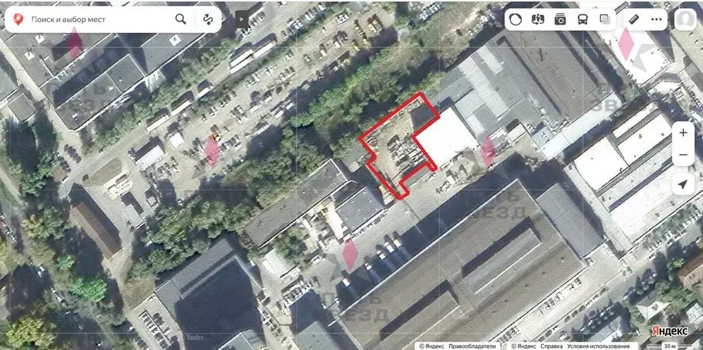 Участок в Самара, проспект Кирова, 255 (17.5 м) - Фото 1