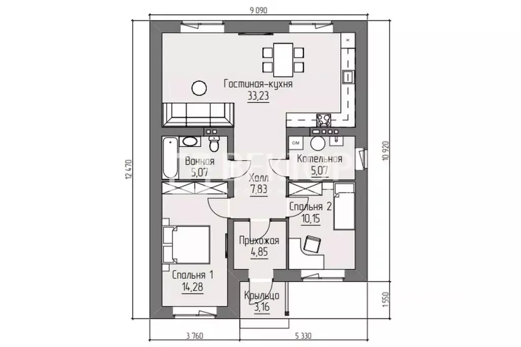 Участок в Костромская область, Кострома Костромской пер. (13.0 сот.) - Фото 2