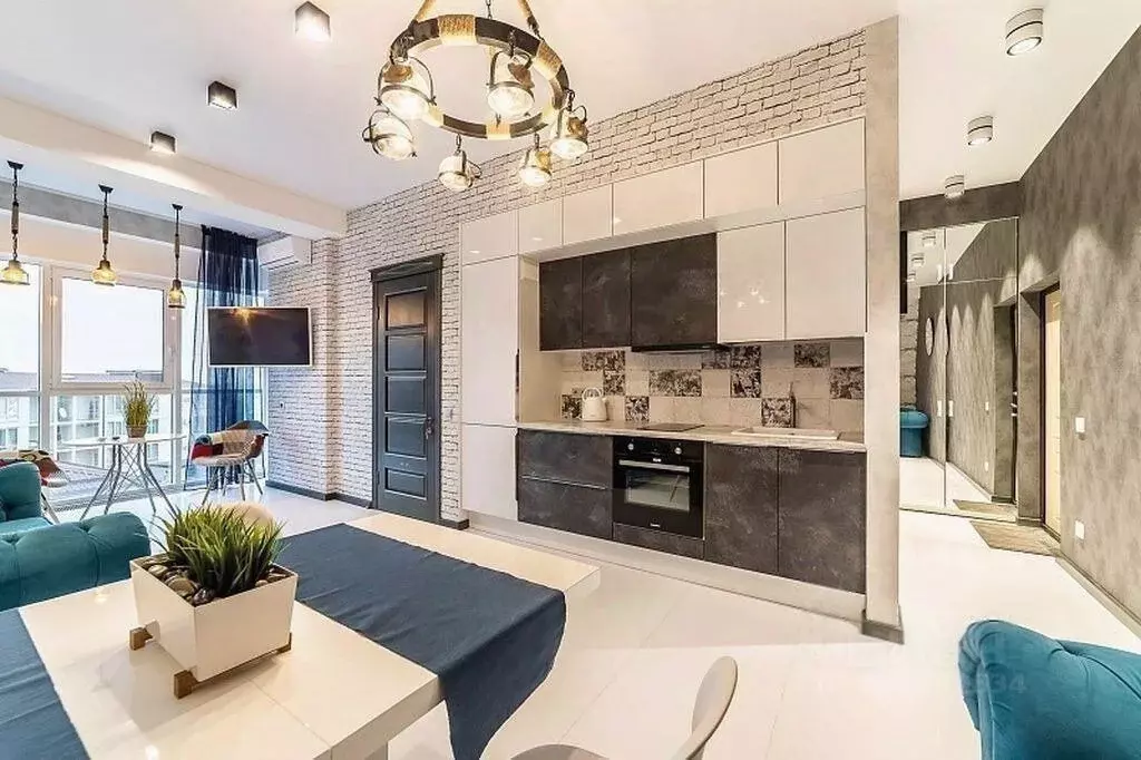 1-к кв. Краснодарский край, Сочи Мамайка мкр, ул. Крымская, 89 (40.0 ... - Фото 2