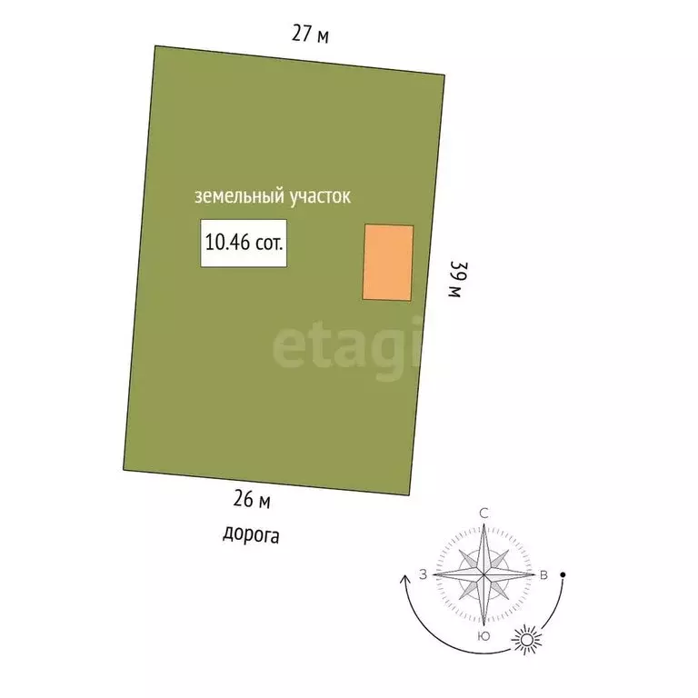 Дом в Пласт, улица Дзержинского (28.6 м) - Фото 1