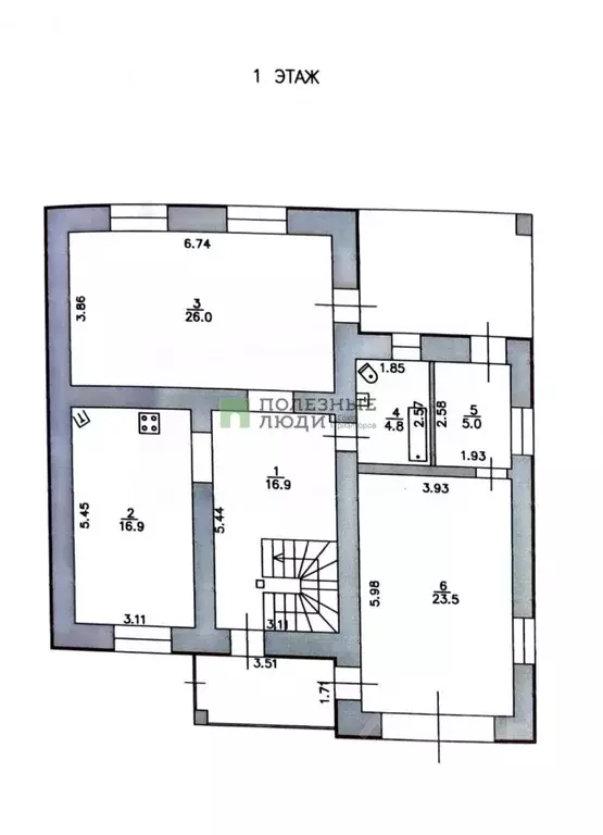 Дом в Кировская область, Киров пер. Островского, 17 (150 м) - Фото 1