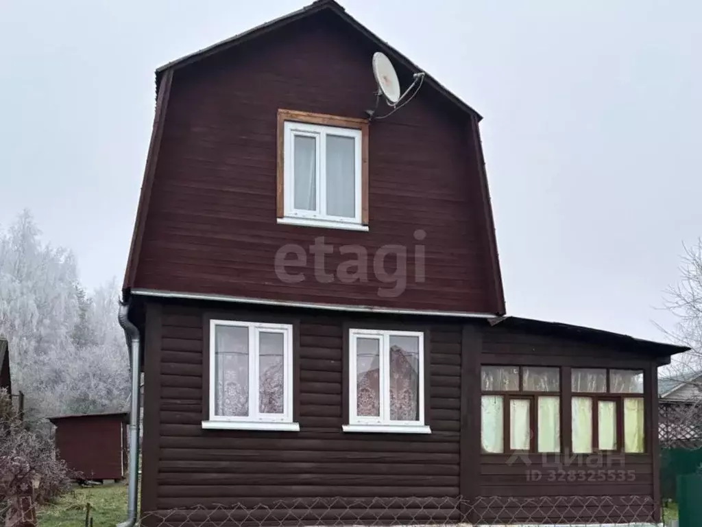 Дом в Калужская область, Тарусский муниципальный округ, Некрасово ... - Фото 1