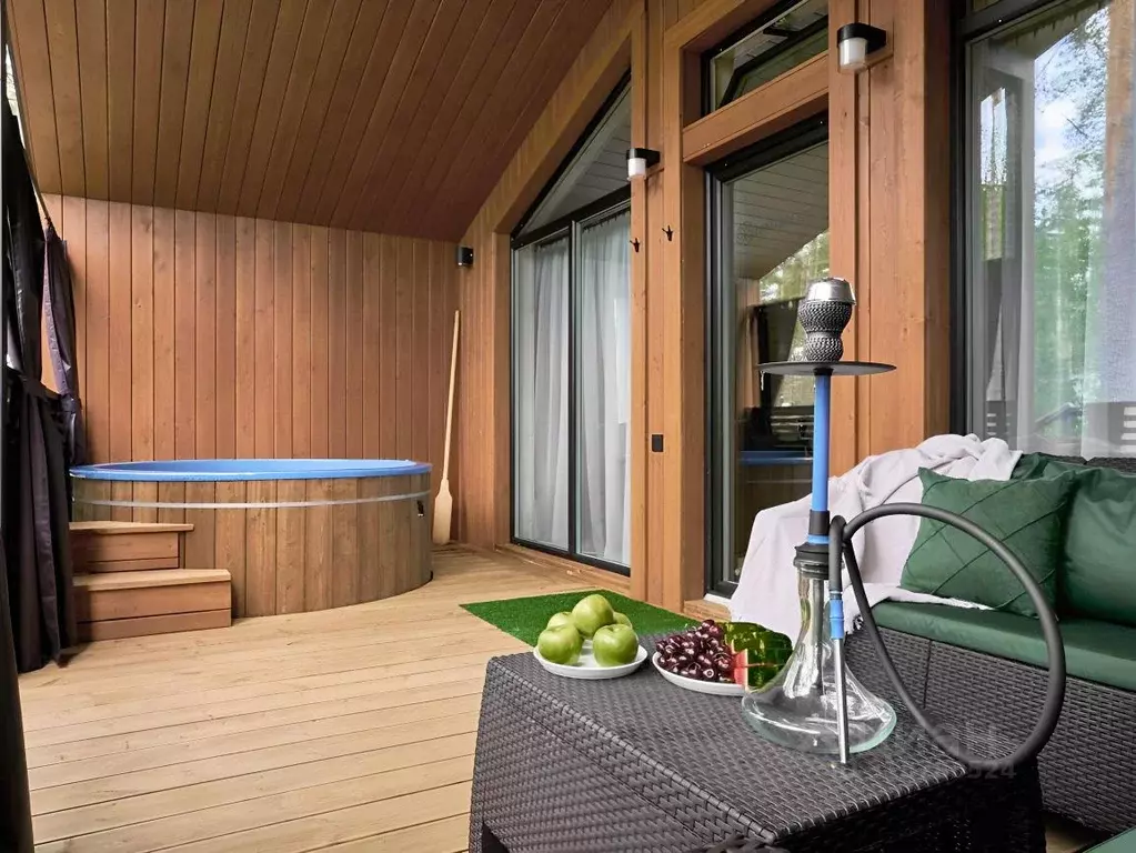 Дом в Ленинградская область, Выборгский район, Полянское с/пос, пос. ... - Фото 2