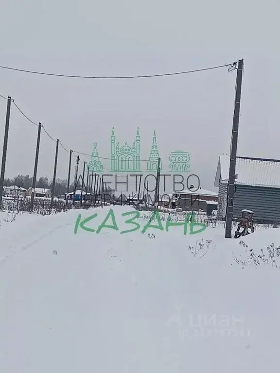 Участок в Татарстан, Зеленодольский район, Большекургузинское с/пос, ... - Фото 1