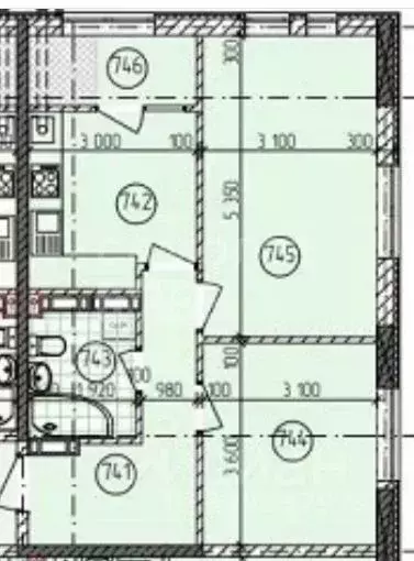 2-к кв. Крым, Бахчисарай ул. Гагарина, 10 (51.13 м) - Фото 1