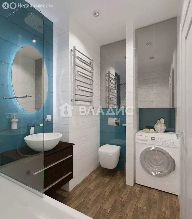 2-комнатная квартира: Афонино, улица Красная Поляна, 3 (52.5 м) - Фото 1