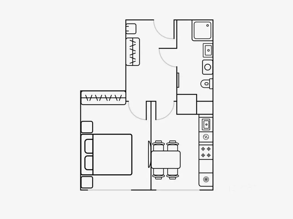 1-к кв. Москва Шелепихинская наб., 34к4 (37.0 м) - Фото 2
