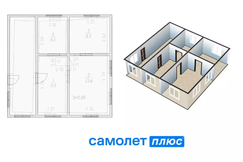 Дом в Кемеровская область, Кемерово проезд 10-й Линейный, 6 (38 м) - Фото 0