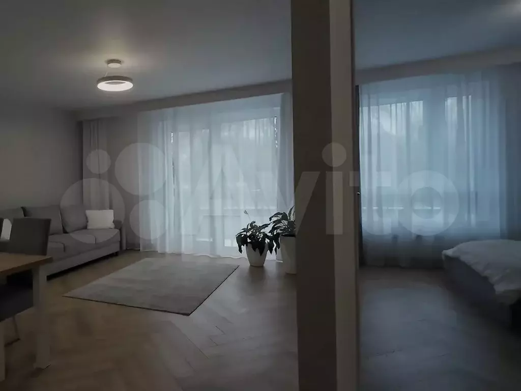 1-к. квартира, 43,8 м, 4/6 эт. - Фото 0