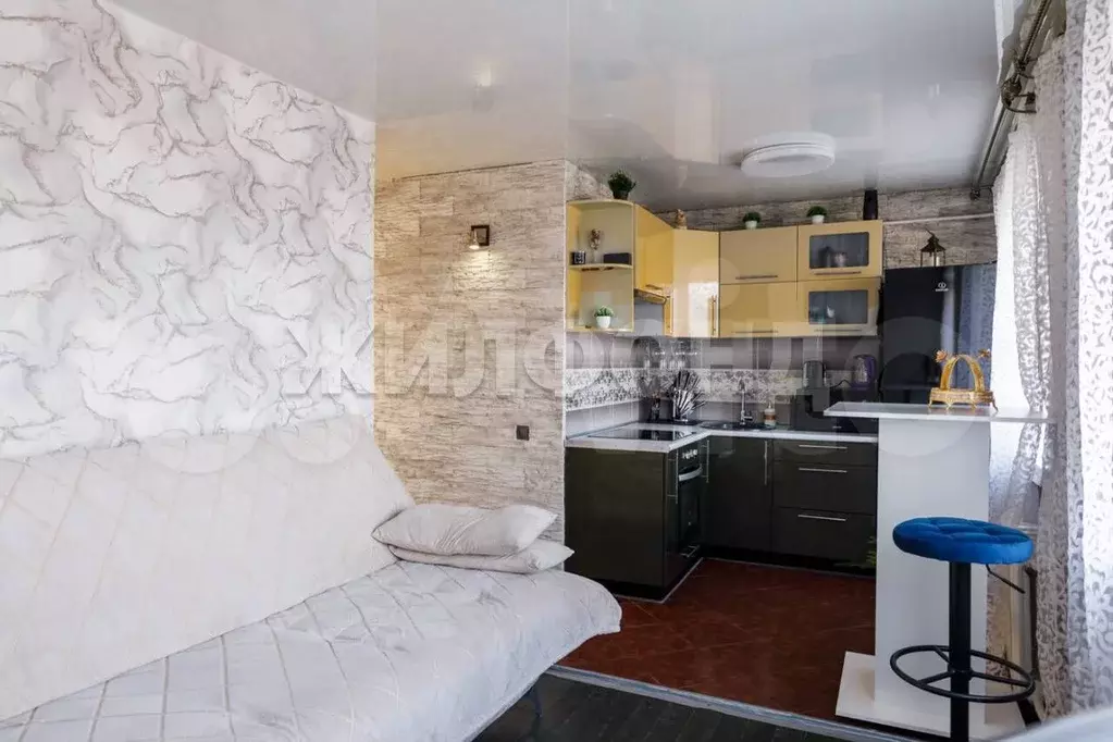 1-к. квартира, 30,5 м, 5/5 эт. - Фото 1