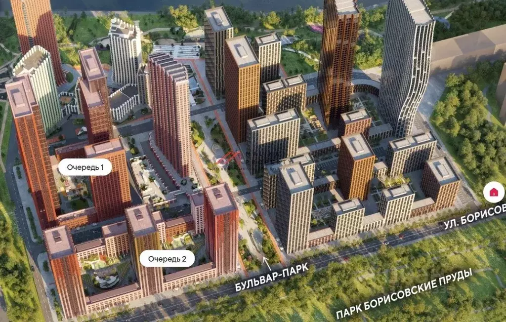 Торговая площадь в Москва ул. Борисовские Пруды, 1 (43 м) - Фото 2