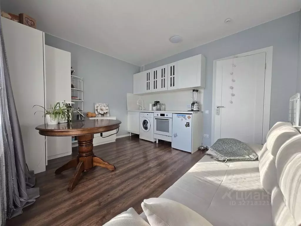 Студия Санкт-Петербург ул. Пахомовская, 26 (17.4 м) - Фото 1