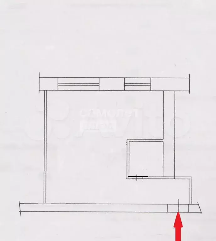 1-к. квартира, 31,2 м, 2/5 эт. - Фото 0