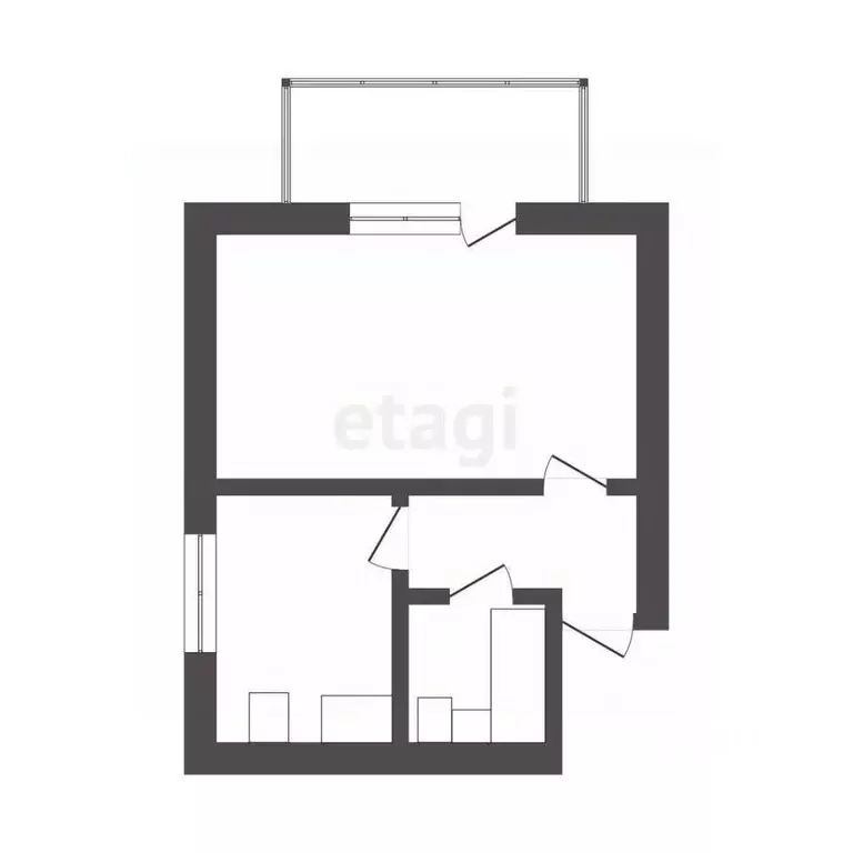 1-к кв. Севастополь ул. Маршала Геловани, 9 (36.2 м) - Фото 2