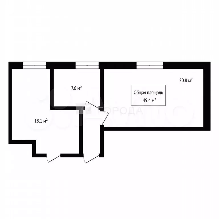 Продам офисное помещение, 49.4 м - Фото 0
