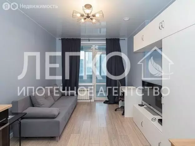 Квартира-студия: Новосибирск, улица Сибревкома, 9 (30 м) - Фото 1