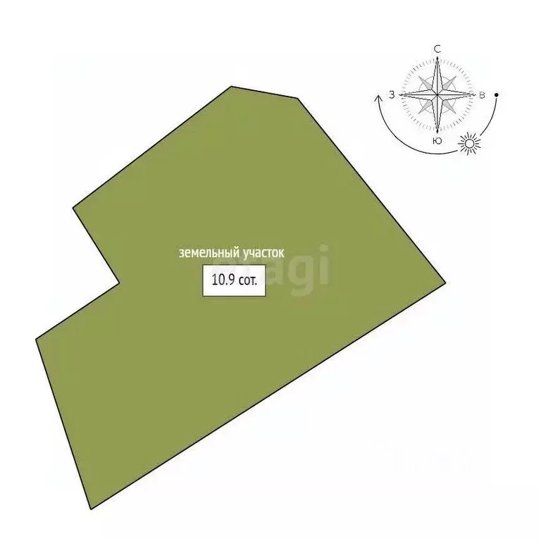 Участок в Амурская область, Благовещенск Эфир СНТ,  (10.9 сот.) - Фото 1