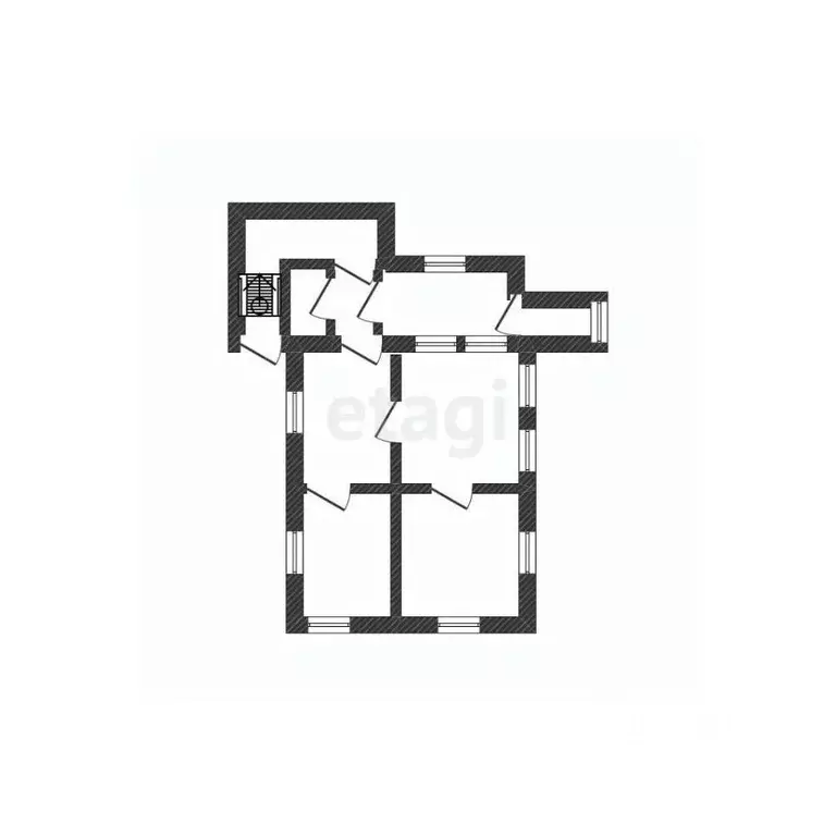 Дом в Белгородская область, Вейделевка рп ул. Октябрьская, 73 (59 м) - Фото 2