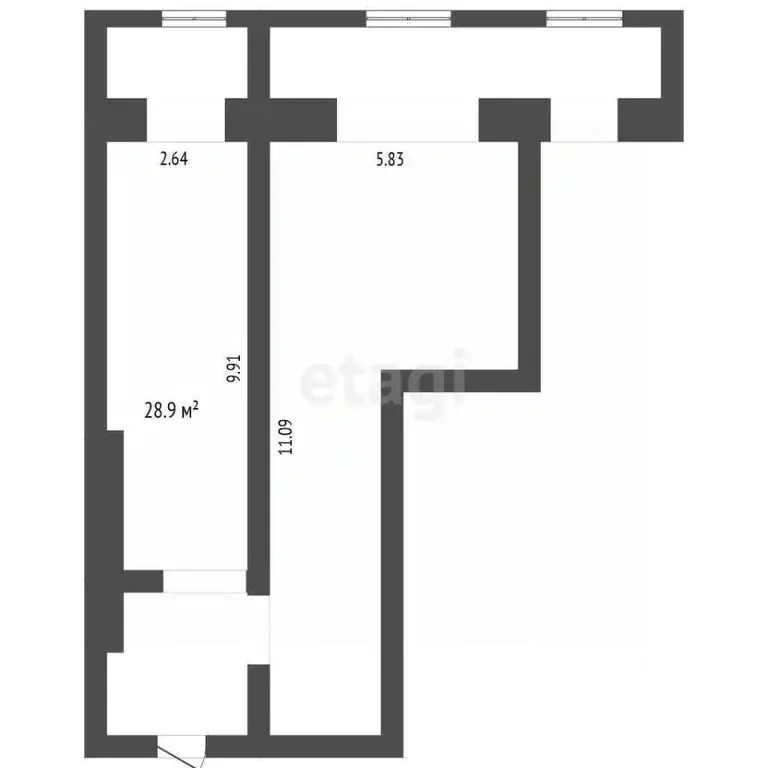 Офис в Вологодская область, Череповец ул. Ленина, 61 (51 м) - Фото 1