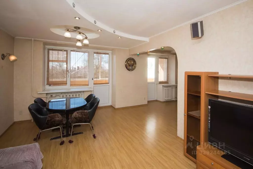 2-к кв. Ярославская область, Ярославль ул. Добрынина, 25 (92.2 м) - Фото 1