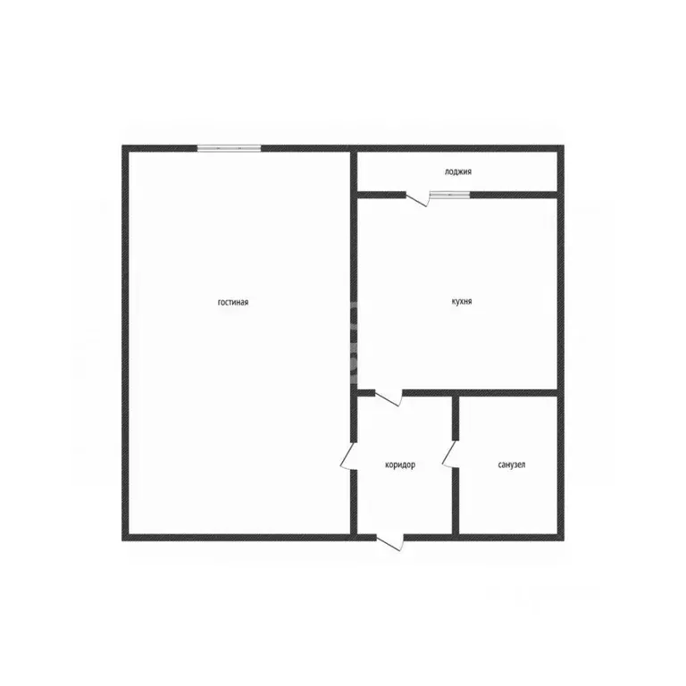 1-к кв. Тамбовская область, Тамбов городской округ, с. Бокино пер. ... - Фото 1