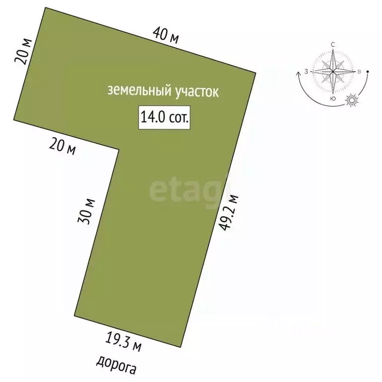 Участок в Ростовская область, Неклиновский район, Новобессергеневское ... - Фото 2