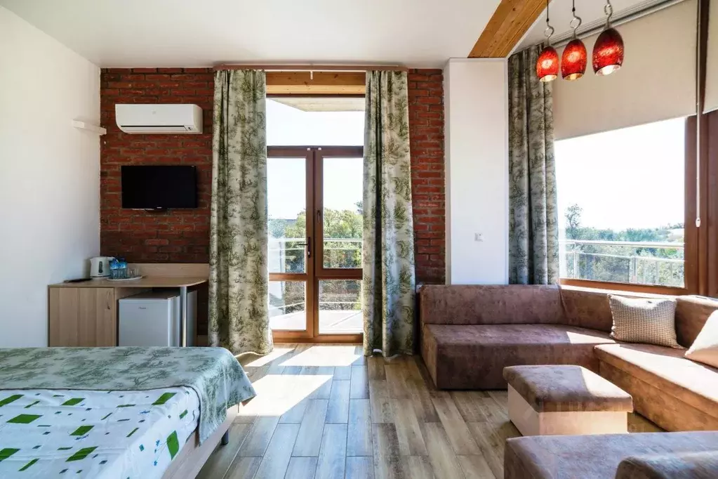 Комната Краснодарский край, Анапа проезд Тополиный, 8 (25.0 м) - Фото 0