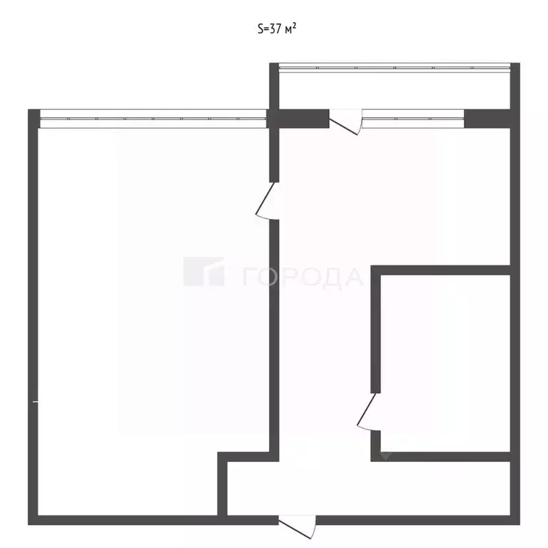 1-к кв. Алтайский край, Барнаул ул. Сергея Ускова, 3 (37.0 м) - Фото 2