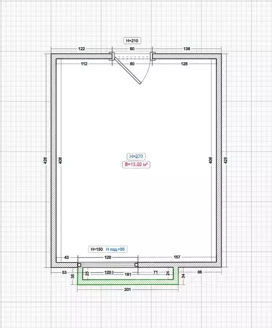 Комната Хабаровский край, Хабаровск ул. Бойко-Павлова, 11 (13.0 м) - Фото 2