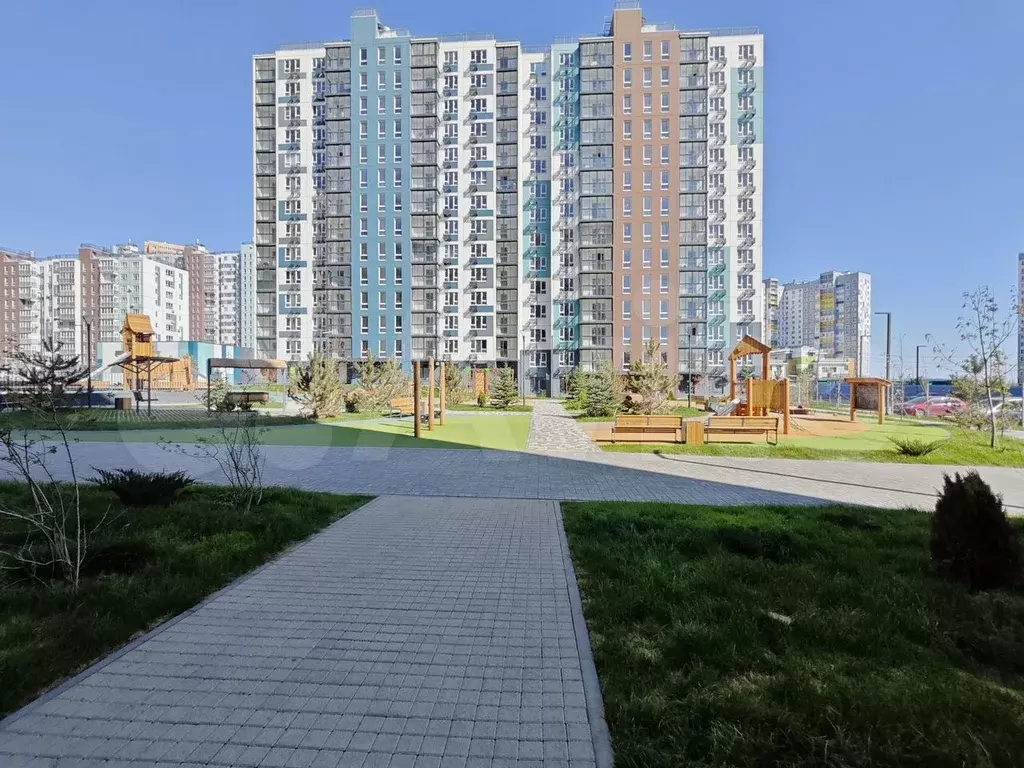 1-к. квартира, 39,4 м, 7/14 эт. - Фото 1