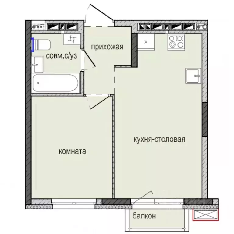 1-к кв. Удмуртия, Ижевск Культбаза жилрайон, 8-й мкр, Ежевика жилой ... - Фото 0