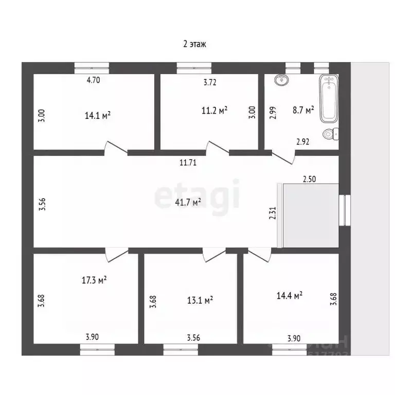 Дом в Ямало-Ненецкий АО, Новый Уренгой Заозерный мкр, проезд Тихий, ... - Фото 2