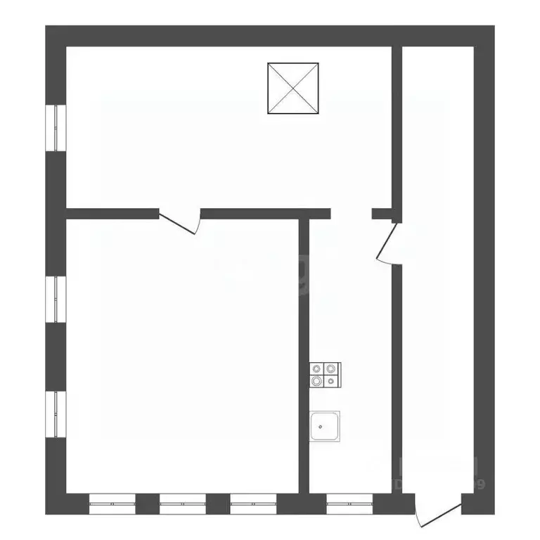 Дом в Мордовия, Саранск городской округ, пос. Пушкино ул. Чкалова, 30 ... - Фото 2