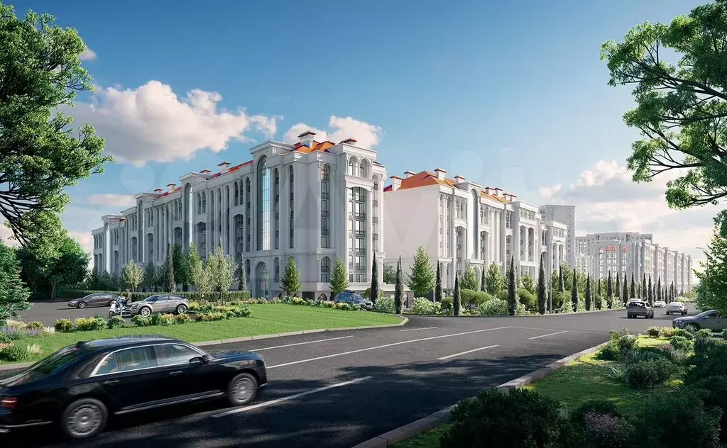 1-к. квартира, 48,5 м, 6/8 эт. - Фото 0