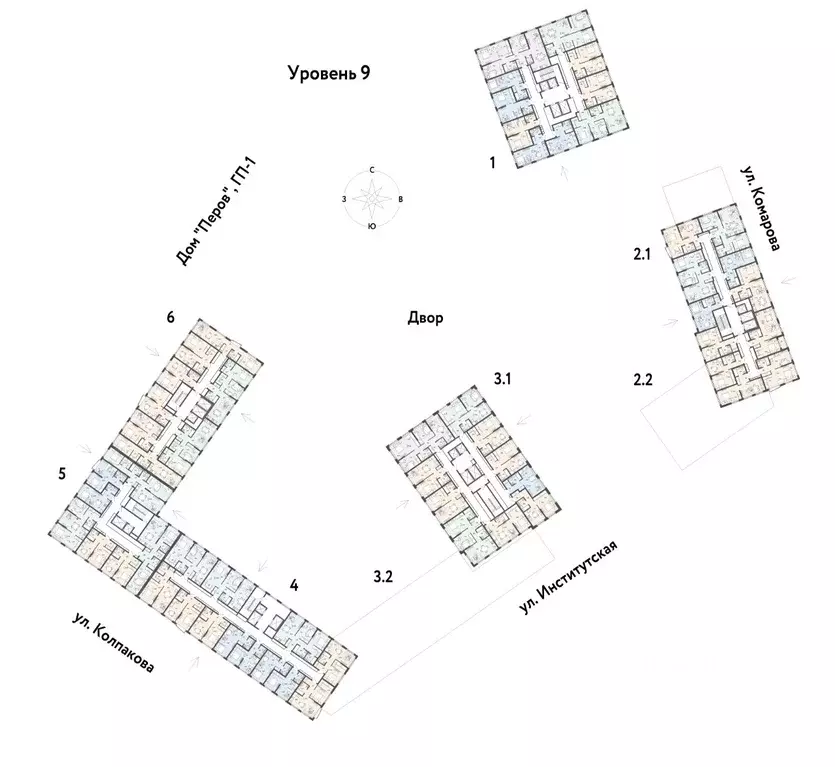 Студия Московская область, Мытищи Страна.Парковая жилой комплекс ... - Фото 2