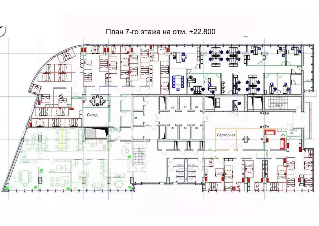 Офис в Москва ул. Наметкина, 12А (641 м) - Фото 2