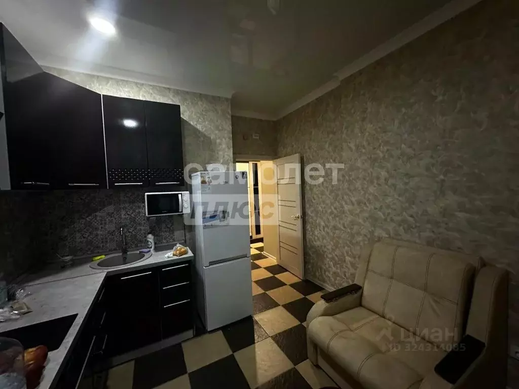 1-к кв. Краснодарский край, Краснодар ул. Шоссе Нефтяников, 22к2 (40.0 ... - Фото 2