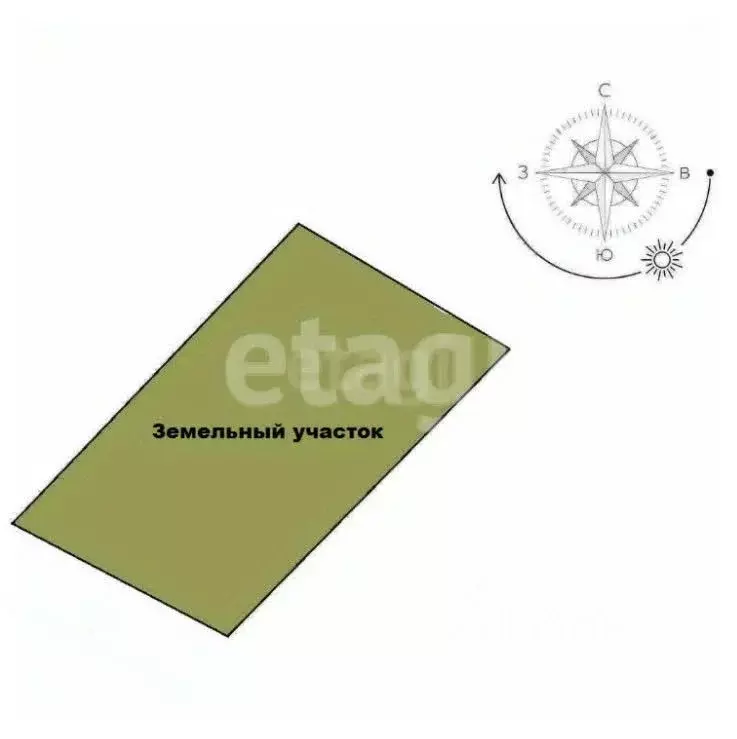 Участок в Крым, Сакский район, Штормовское с/пос, Полет СПК ул. ... - Фото 2