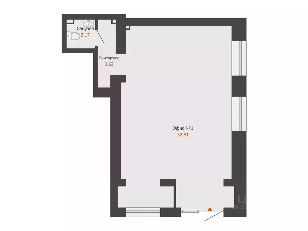 Помещение свободного назначения в Ульяновская область, Ульяновск ул. ... - Фото 1