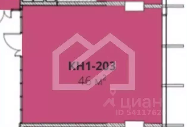 Торговая площадь в Москва ул. Гастелло, 30 (46 м) - Фото 2