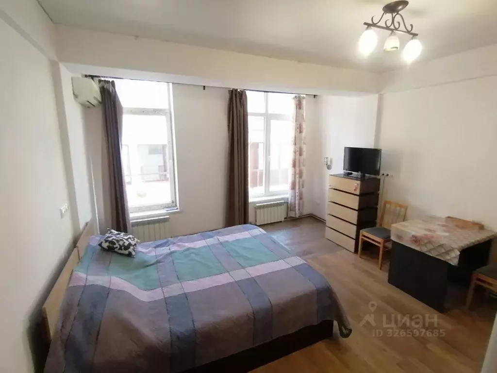 Студия Краснодарский край, Сочи Адлер жилрайон, ул. ... - Фото 1