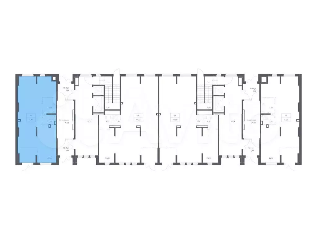 Продам помещение свободного назначения, 84.7 м - Фото 1