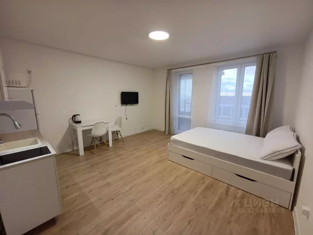 Студия Москва № 61 кв-л, 14 (28.8 м) - Фото 2