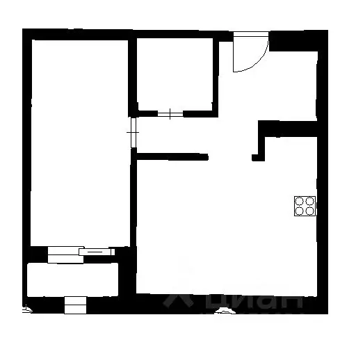 2-к кв. Башкортостан, Уфа ул. Пархоменко, 156Б (45.0 м) - Фото 2