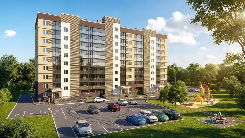 Студия Ярославская область, Ярославль ул. Строителей, 18 (28.23 м) - Фото 1