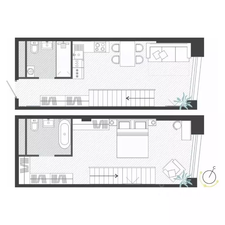 2-к кв. Приморский край, Владивосток ул. Нейбута (52.35 м) - Фото 1