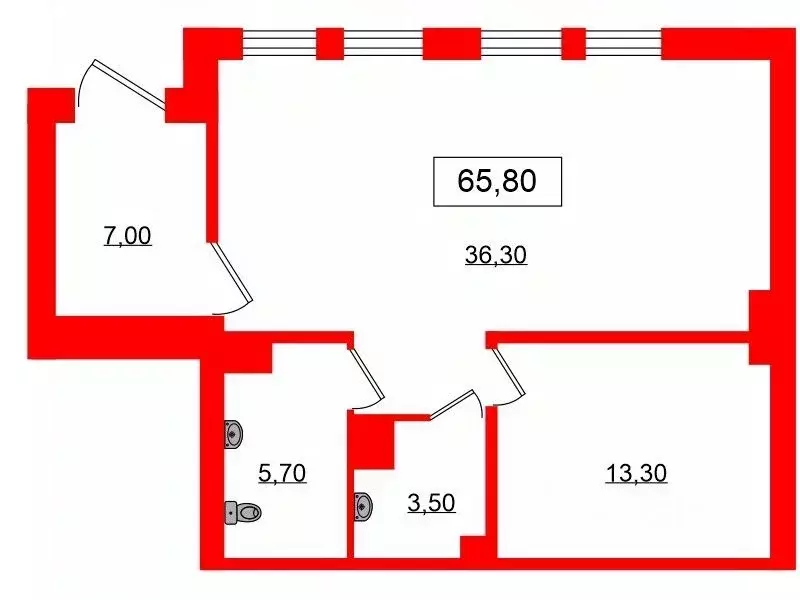 Помещение свободного назначения в Санкт-Петербург ул. Катерников, 5к1 ... - Фото 2