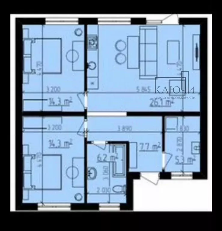 Дом в Челябинская область, Магнитогорск Приуральский кп, ул. ... - Фото 2