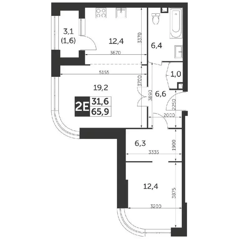 Продается 2-комнатная квартира - Фото 1